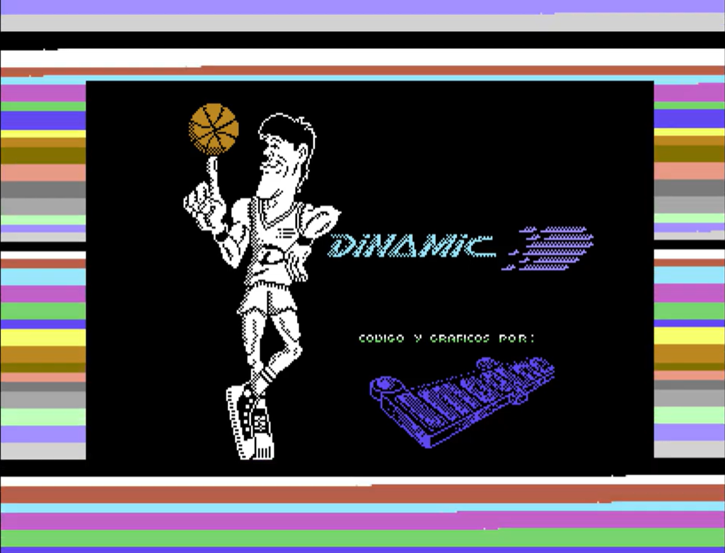 Fernando Martín - Pantalla de presentación Dinamic