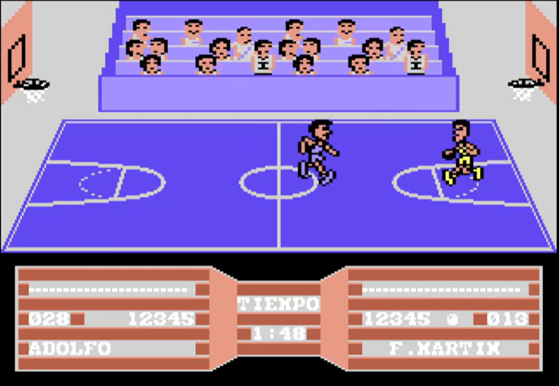 Fernando Martín Basket Master - Gameplay C64