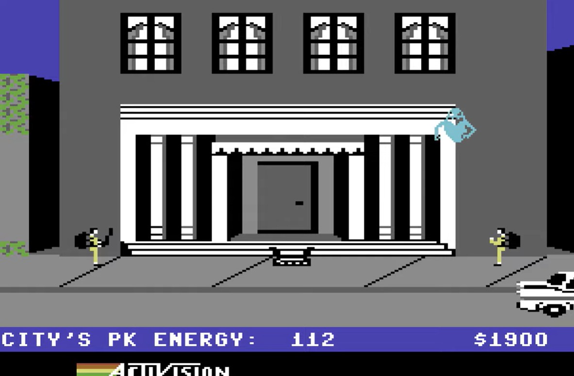 Ghostbusters C64 - Stay Puft en la ciudad