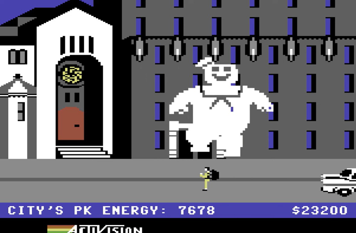 Ghostbusters C64 - Edificio Dana Barrett